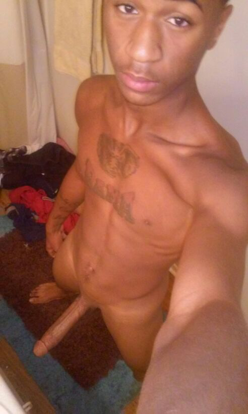 Slim black guy dick snaps